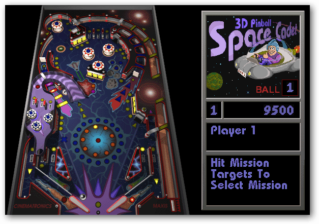 3D Pinball: Space Cadet