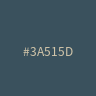 #3A515D