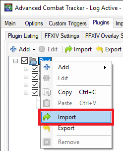 Import Button