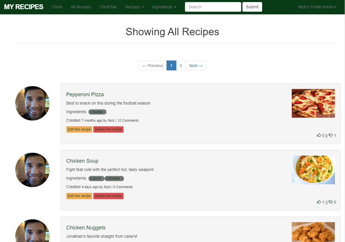 desktop myrecipes