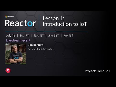 Lesson 1: Introduction to IoT