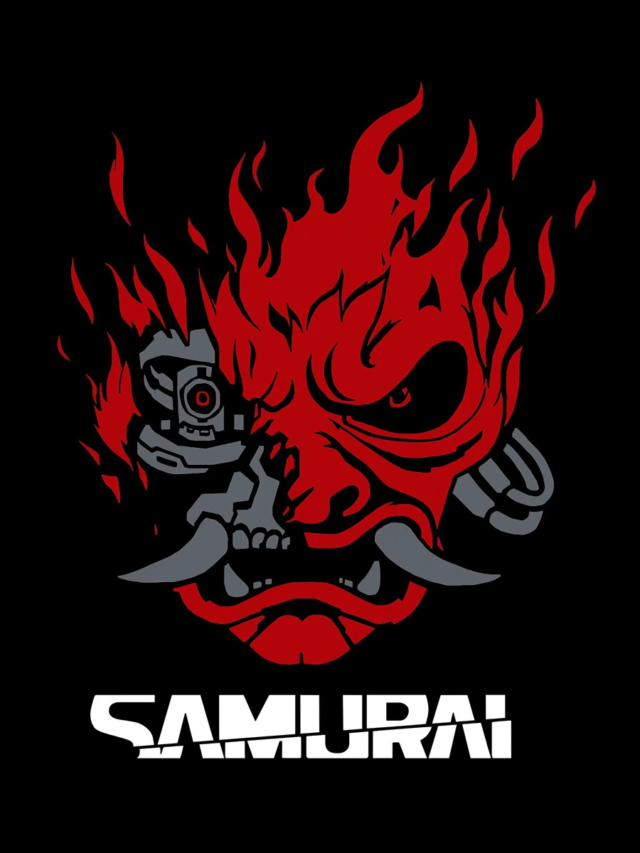Nine Samurai Logo and YouTube Music link