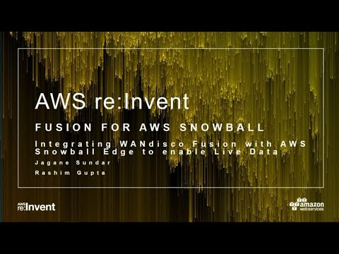 AWS re:Invent 2017: Software-Defined, Globally Consistent Replication for Hybrid Env (DEM25)