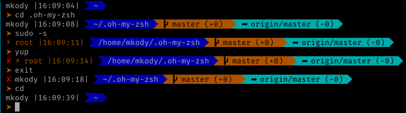 Screenshot LXTerminal (ArchLinux)