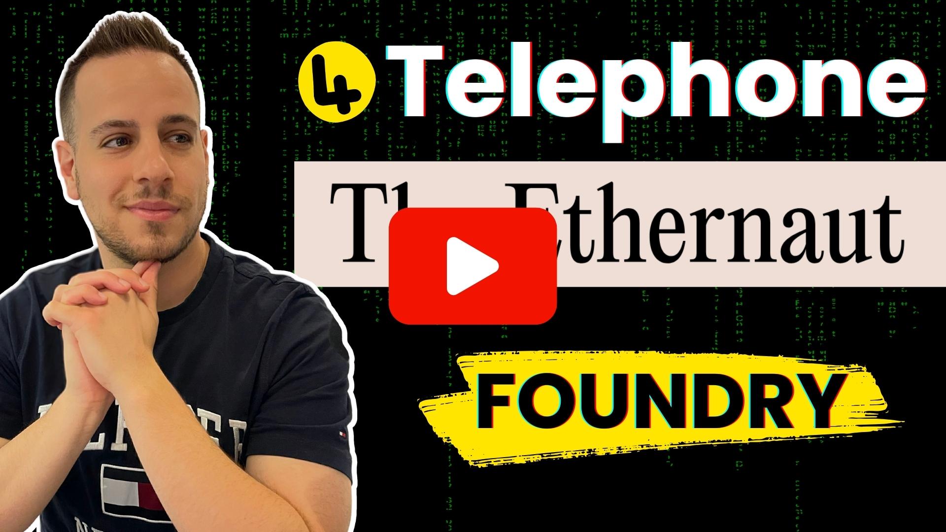 Ethernaut Telephone Foundry Solution Walkthrough Video