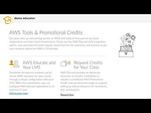 The AWS Educate Educator Portal