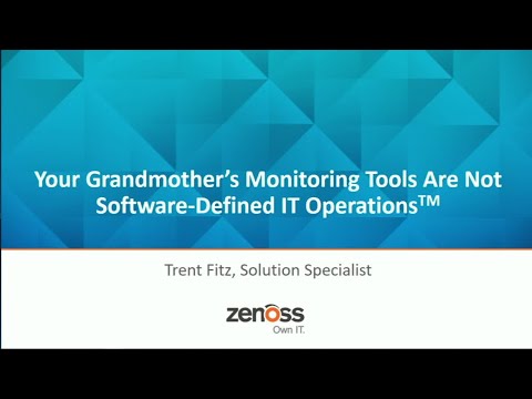 AWS re:Invent 2017: Your Grandmother’s Monitoring Tools Do Not Provide Hybrid IT Ser (DEM40)