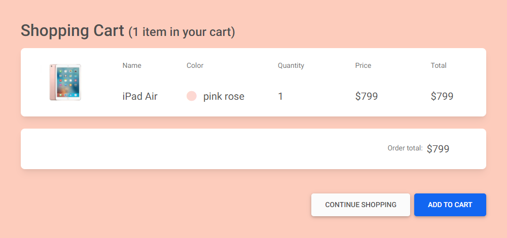 Bootstrap 5 Shopping Carts