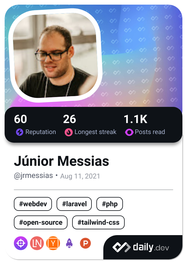 Júnior Messias's Dev Card