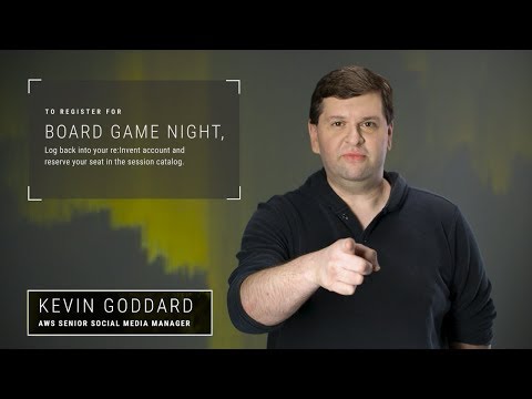 Board Game Night at AWS re:Invent 2017