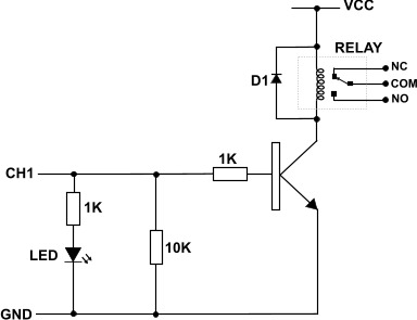 relay board schematic