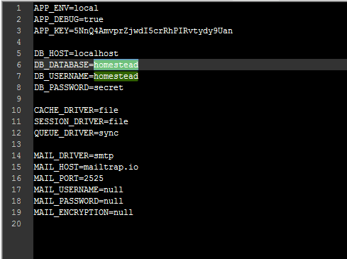 Environment Variables