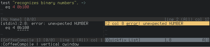 Syntax Checking Result