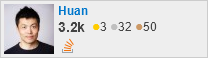 Profile of Huan LI (李卓桓) on StackOverflow