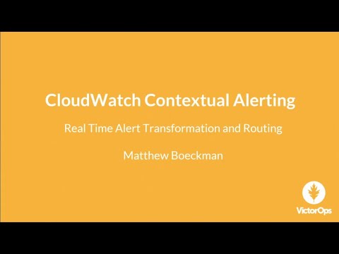 AWS re:Invent 2017: Getting the Most Out of Amazon Clouhttps://www.youtube.comdWatch Alerts: Intelligence a (DEM10)
