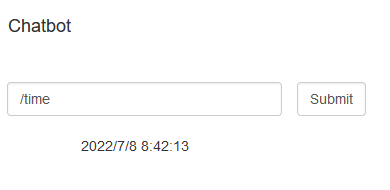 Chatbot Time