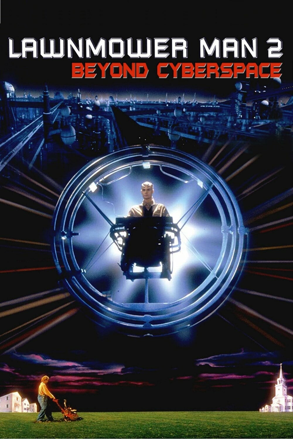 The Lawnmower Man 2: Beyond Cyberspace poster and Letterboxd link
