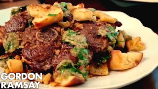 Lamb with Fried Bread - Gordon Ramsay