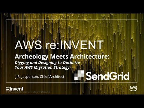 AWS re:Invent 2017: Archeology Meets Architecture: Digging and Designing to Optimize (DEM63)