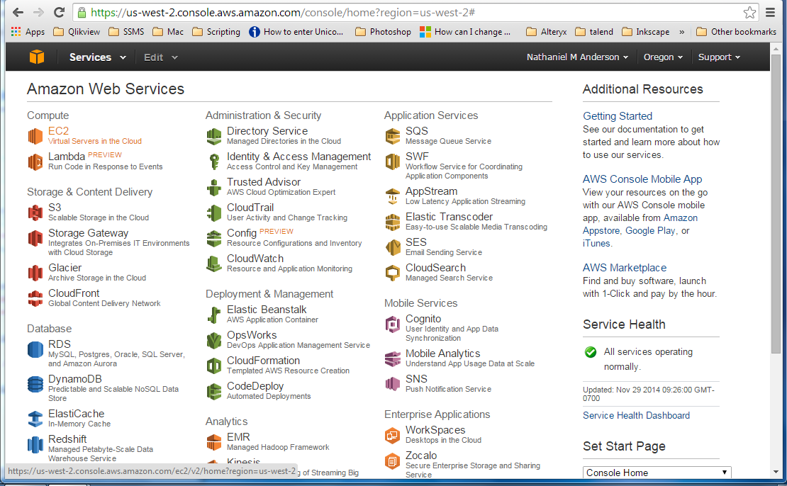 Amazon Web Services - Choose EC2