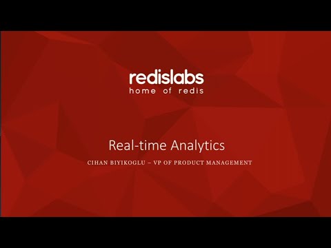 AWS re:Invent 2017: Analytics in Real Time with Amazon EC2 I3 Instances and Redis Fl (DEM55)
