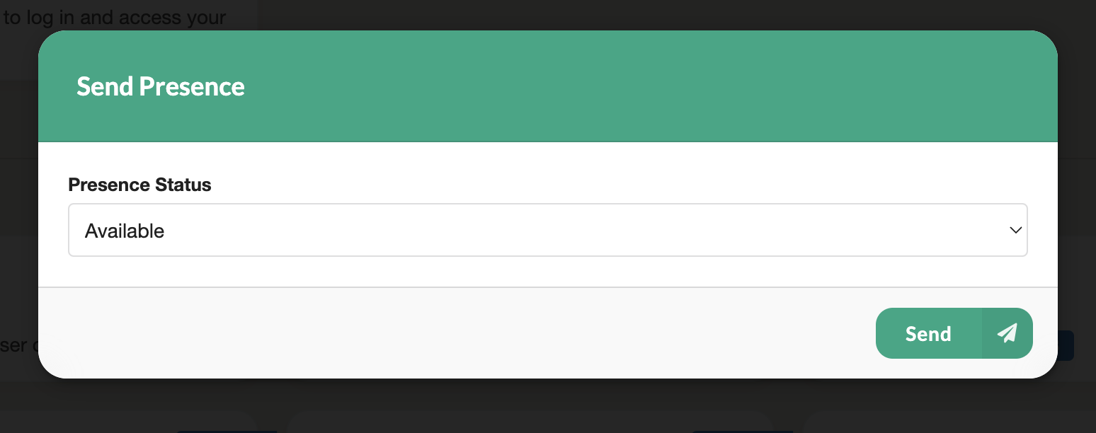 Send Presence