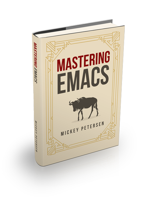 Mastering Emacs電子書籍のカバーアート