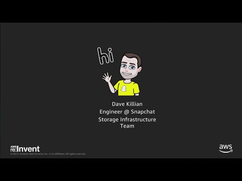AWS re:invent 2017: Snapchat Stories on Amazon DynamoDB (DAT325)