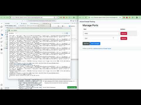 Active Firewall Tester PoC Video Demo