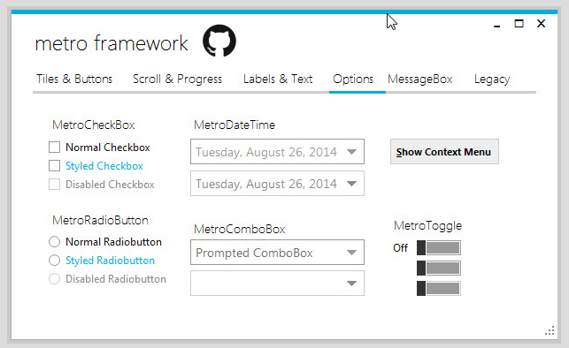 MetroFramework