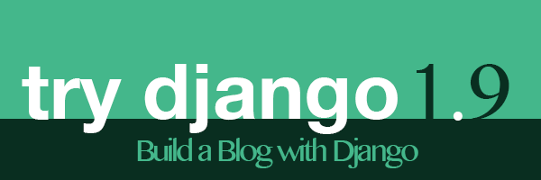 Try Django 1.9 Logo