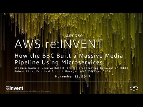 AWS re:invent 2017: How the BBC Built a Massive Media Pipeline Using Microservices (ARC330)