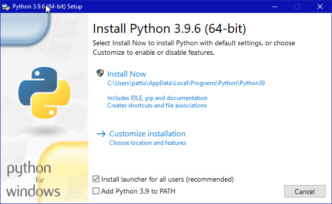 python-installation